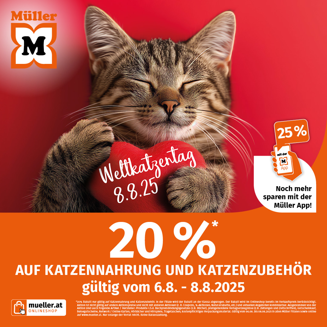 Weltkatzentag 2025 Centerscreen 1080x1080px AT