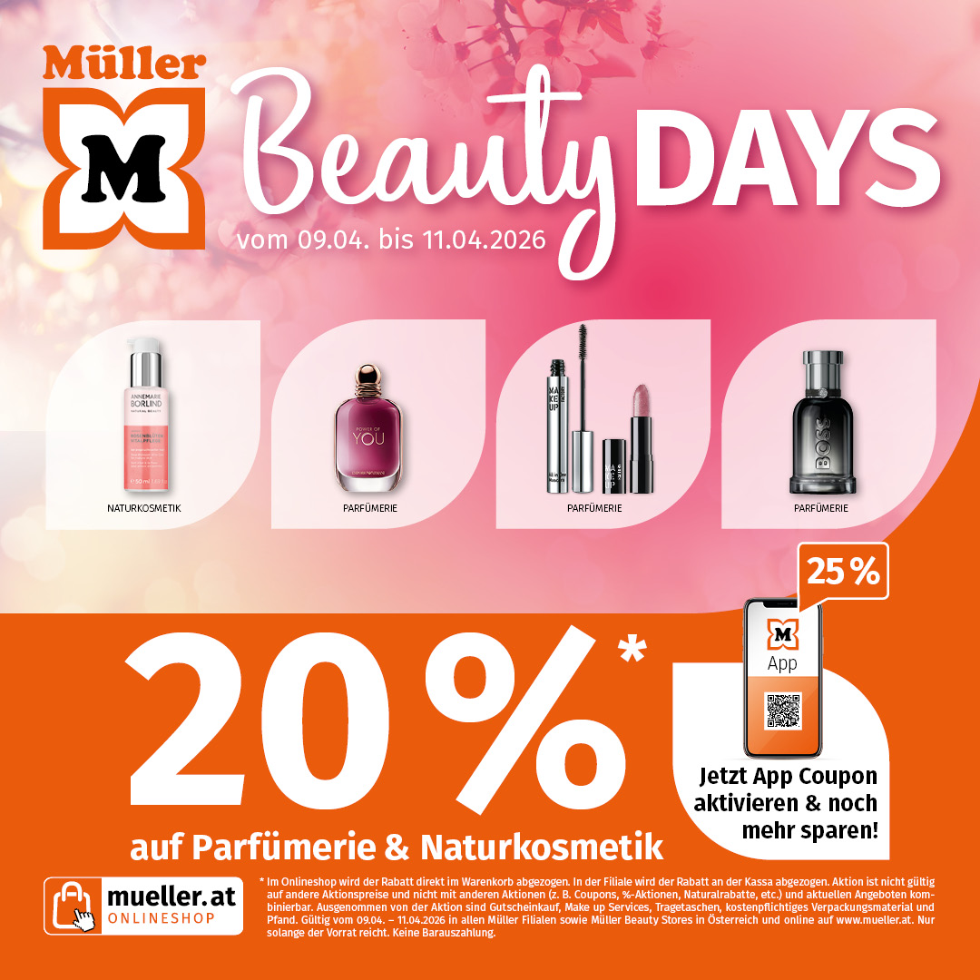 20260357 Banner BeautyDays Frühjahr 1080x1080 AT 01